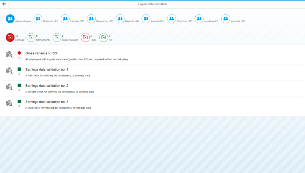 SAP Payroll Control Center alle Infos auf einen Blick